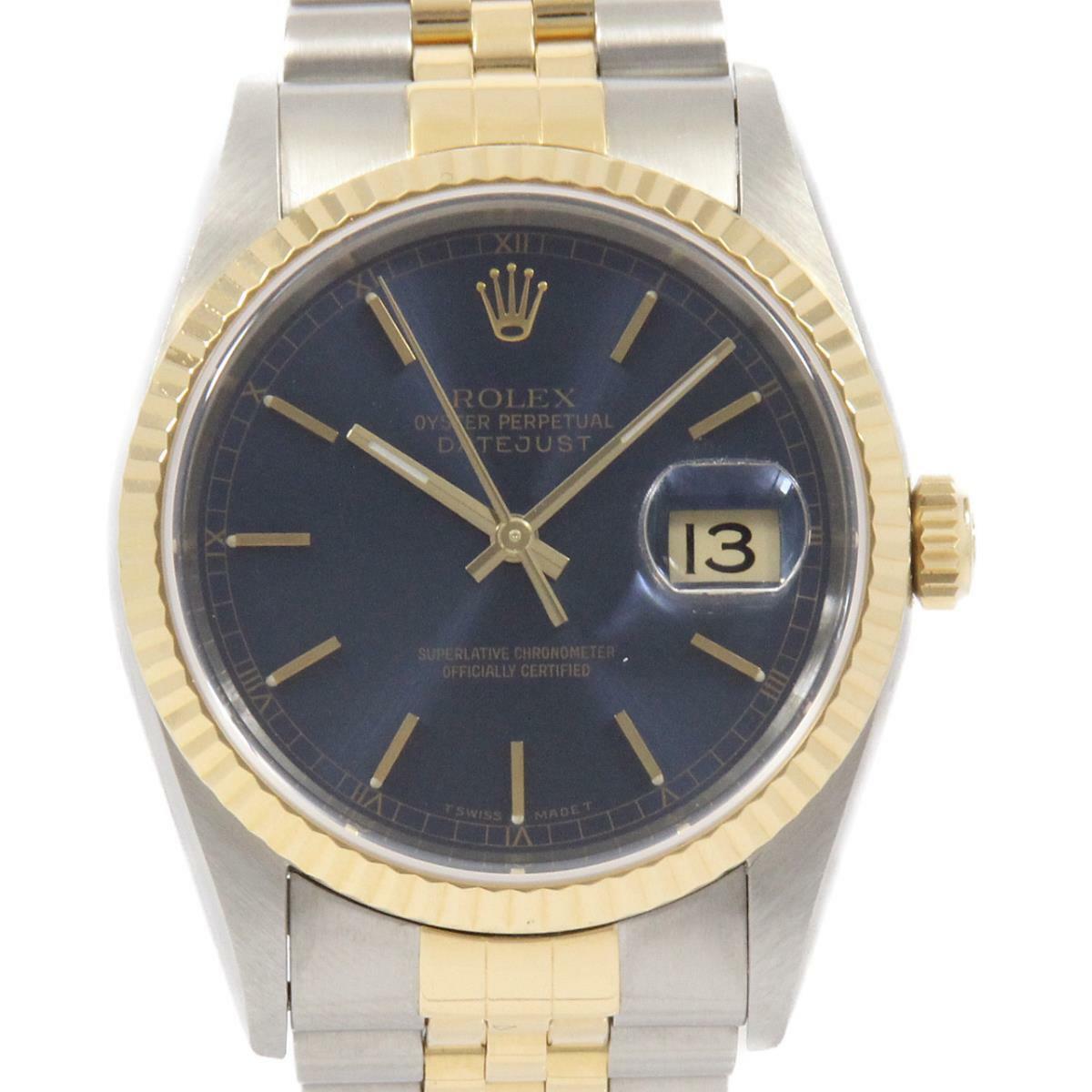 Authentic ROLEX 16233 Datejust SSxYG Automatic #260-003-359-6280 Authentic ROLEX 16233 Datejust SSxYG Automatic #260-003-359-6280