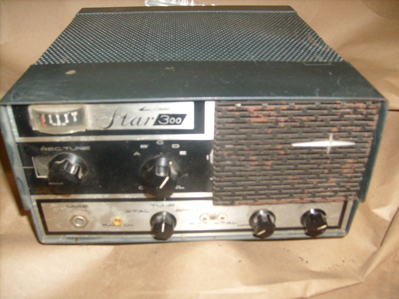 GLOBE ELECTRONICS GLOBE STAR CB CRYSTAL RADIO STAR 300 TRANSMITTER TUBE UNIT HAM GLOBE ELECTRONICS GLOBE STAR CB CRYSTAL RADIO STAR 300 TRANSMITTER TUBE UNIT HAM