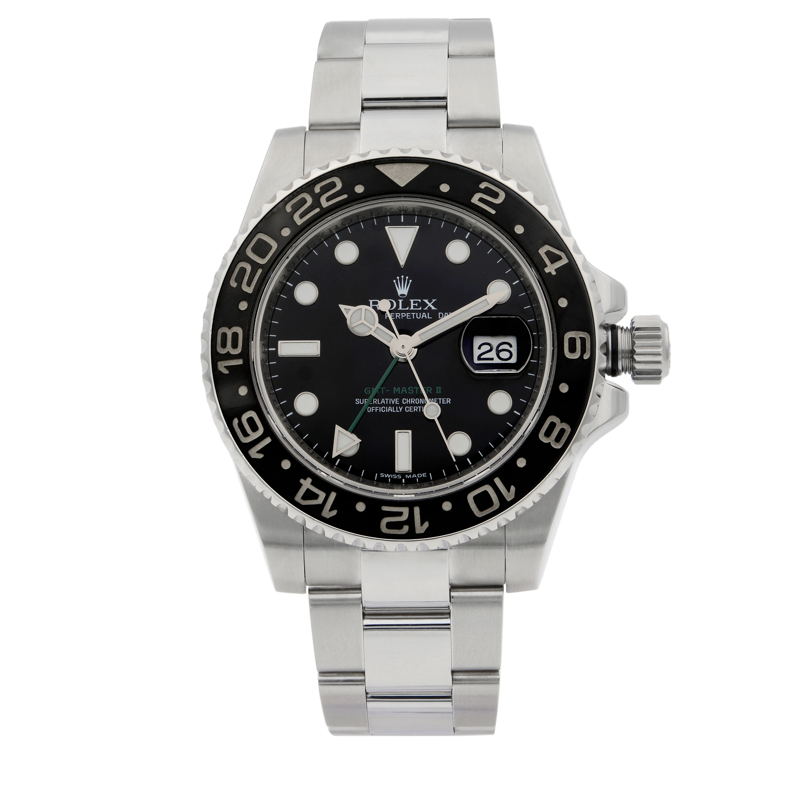 Rolex GMT-Master II Stainless Steel Black Dial Automatic Mens Watch 116710LN Rolex GMT-Master II Stainless Steel Black Dial Automatic Mens Watch 116710LN