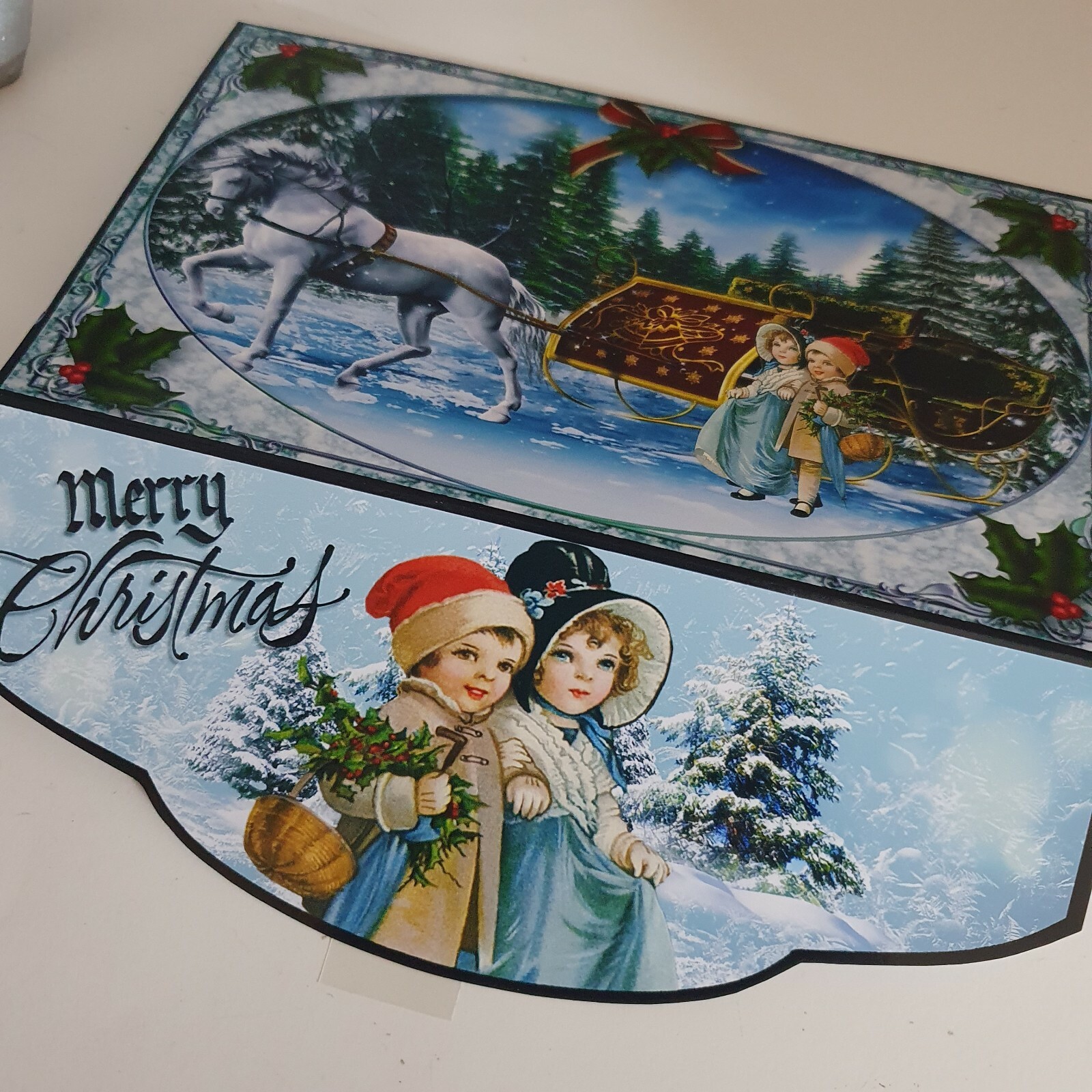 Merry Christmas Victorian money wallet /Gift card holder Envelope voucher Merry Christmas Victorian money wallet /Gift card holder Envelope voucher