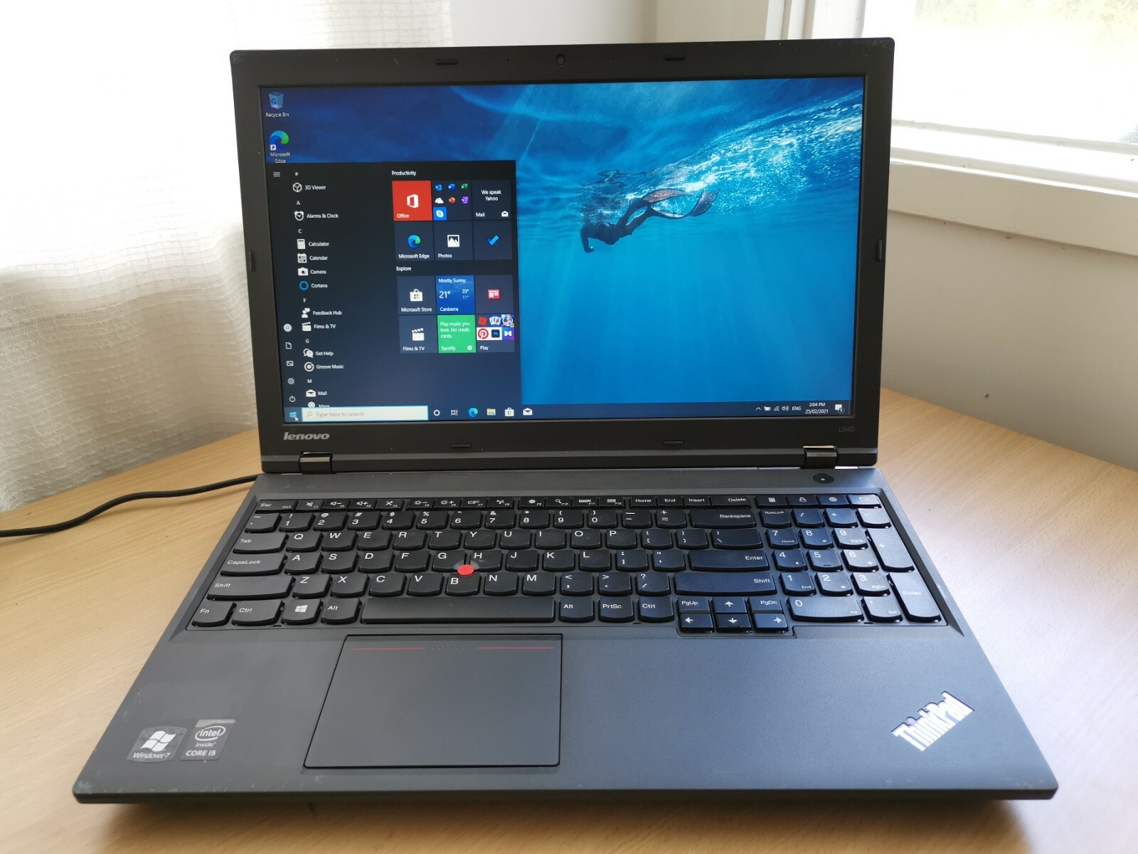 Lenovo ThinkPad L540 15.6″ Full HD Laptop i5-4210M @2.6Ghz 8G 256GB SSD Win10P Lenovo ThinkPad L540 15.6″ Full HD Laptop i5-4210M @2.6Ghz 8G 256GB SSD Win10P