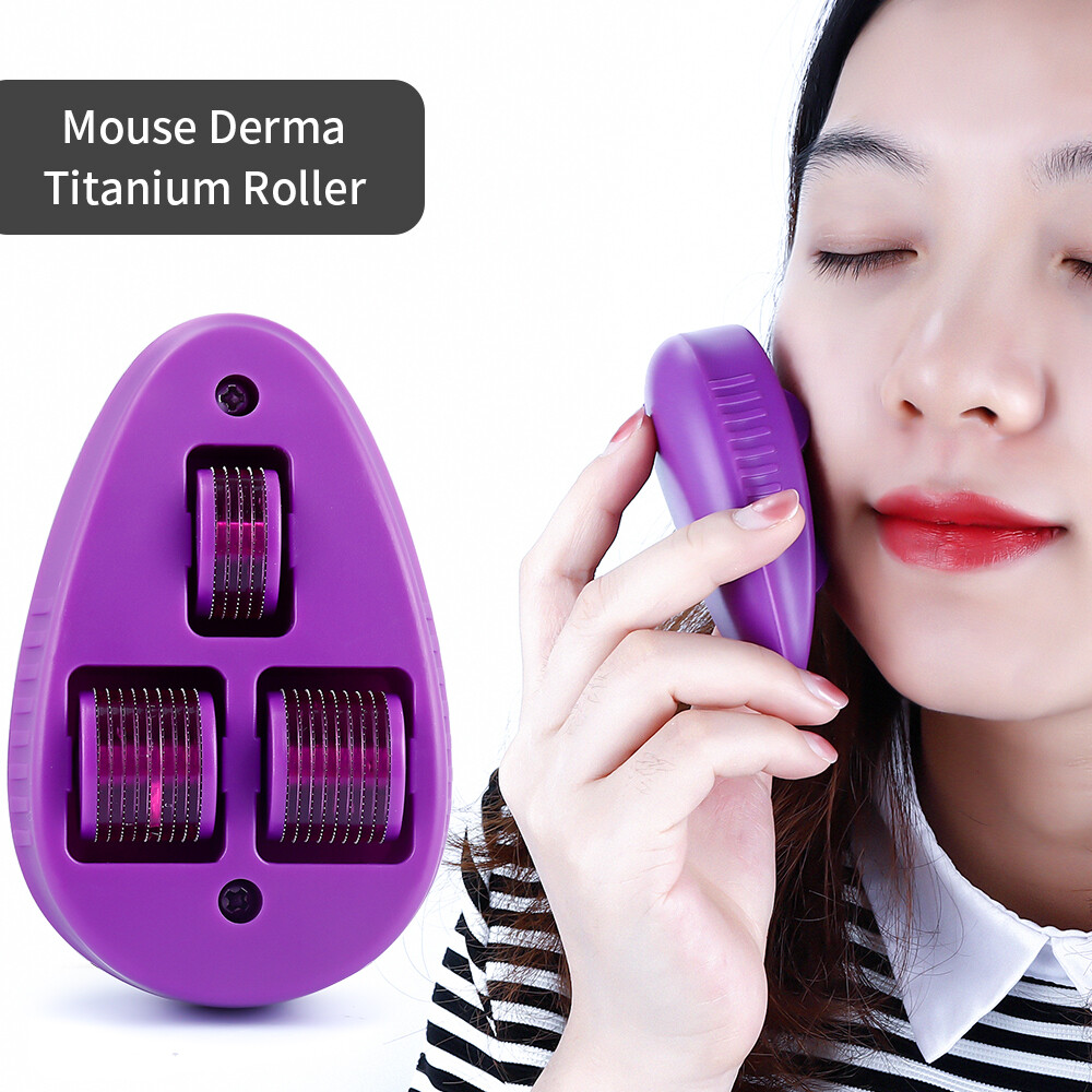 0.25/0.5/1.5/2mm Microneedle Beauty Mouse Derma Titanium Roller Mini Needles 0.25/0.5/1.5/2mm Microneedle Beauty Mouse Derma Titanium Roller Mini Needles