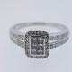 9ct White Gold Diamond Ring 9ct White Gold Diamond Ring