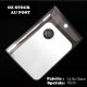 Stainless Steel Cosmetic Makeup Palette Plate Beauty Salon Color Cream Mixing AU Stainless Steel Cosmetic Makeup Palette Plate Beauty Salon Color Cream Mixing AU