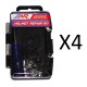 A&R Sports Universal Hockey Helmet Repair Kit-Screws Clips Buckles Nuts (4-Pack) A&R Sports Universal Hockey Helmet Repair Kit-Screws Clips Buckles Nuts (4-Pack)