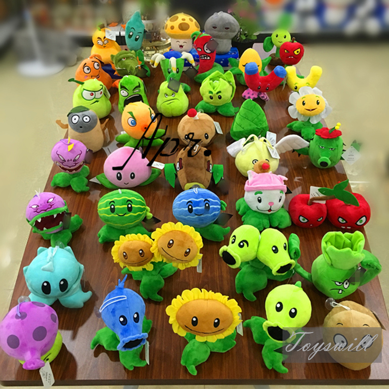 Plants vs Zombies 2 PVZ Figures Plush Baby Staff Toy Stuffed Soft Doll 13cm-35cm Plants vs Zombies 2 PVZ Figures Plush Baby Staff Toy Stuffed Soft Doll 13cm-35cm