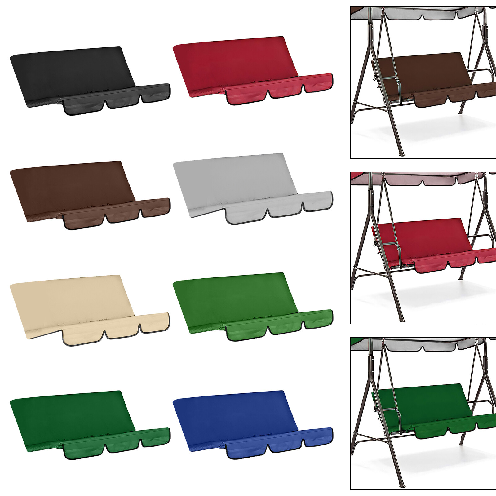 Universal Replacement Seat Cover for Garden Swing Chair, Patio Hammock Seat Universal Replacement Seat Cover for Garden Swing Chair, Patio Hammock Seat