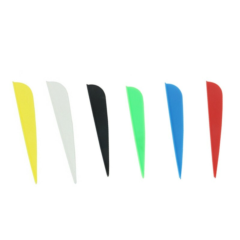 Drop style Arrow Feathers Outdoor Sports Archery Turkey Vanes TPU Durable Hot
