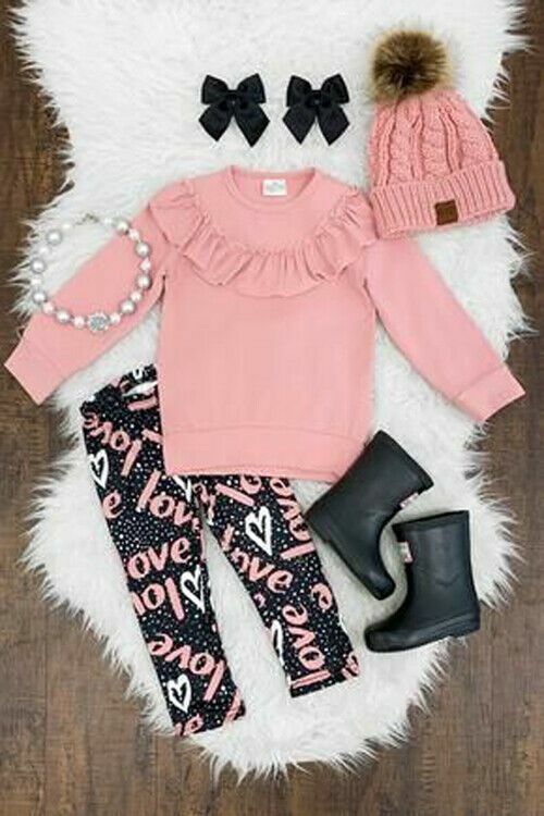 Newborn Baby Girls Cotton Long Sleeve Tops Pink Sweatshirt Pants Outfits Autumn Newborn Baby Girls Cotton Long Sleeve Tops Pink Sweatshirt Pants Outfits Autumn