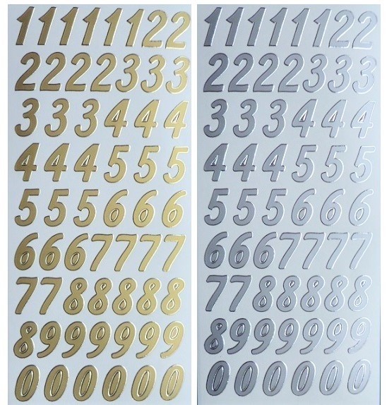 NUMBERS Peel Off Stickers 20mm Tall 1, 2, 3, 4, 5, 6, 7, 8, 9, 0 Card Making NUMBERS Peel Off Stickers 20mm Tall 1, 2, 3, 4, 5, 6, 7, 8, 9, 0 Card Making