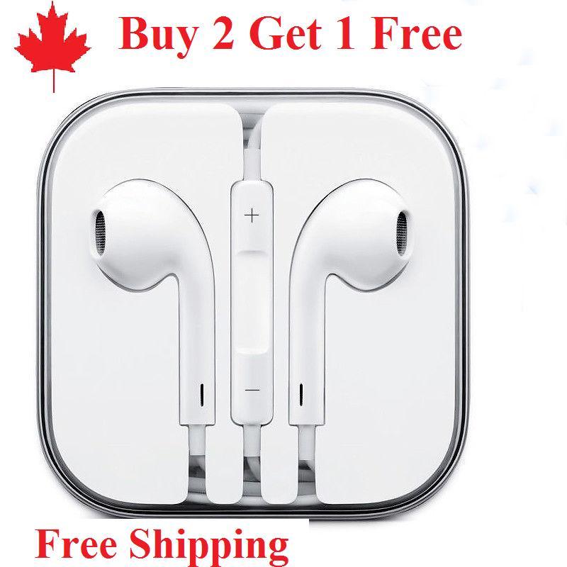 Earphones EarBuds for Apple iPhone 4, 5, 6 7 8 X 11 Headphones With Mic vol Earphones EarBuds for Apple iPhone 4, 5, 6 7 8 X 11 Headphones With Mic vol