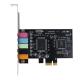 PCI-E Sound Card 5.1 Channels CMI8738 Chipset Audios Digital Desktop PCI Express PCI-E Sound Card 5.1 Channels CMI8738 Chipset Audios Digital Desktop PCI Express
