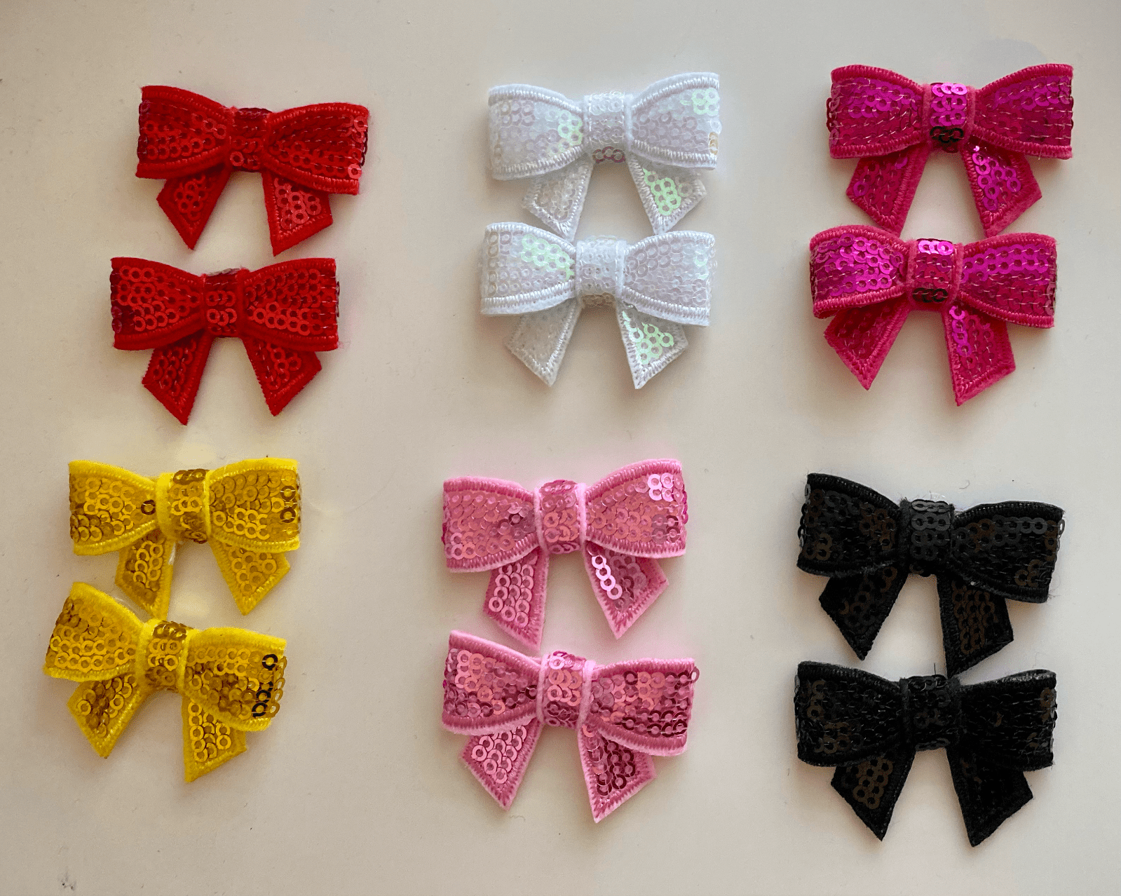 Glitter Sequin Bows Hair Clips Alligator For Kids Baby Girls Fashion Accessory Glitter Sequin Bows Hair Clips Alligator For Kids Baby Girls Fashion Accessory