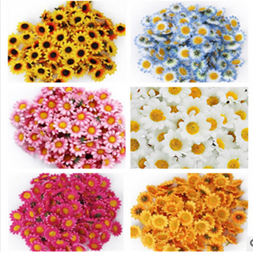 10/50/80X Cute Artificial Chrysanthemum Daisy Silk Flower Craft Home Party Decor 10/50/80X Cute Artificial Chrysanthemum Daisy Silk Flower Craft Home Party Decor