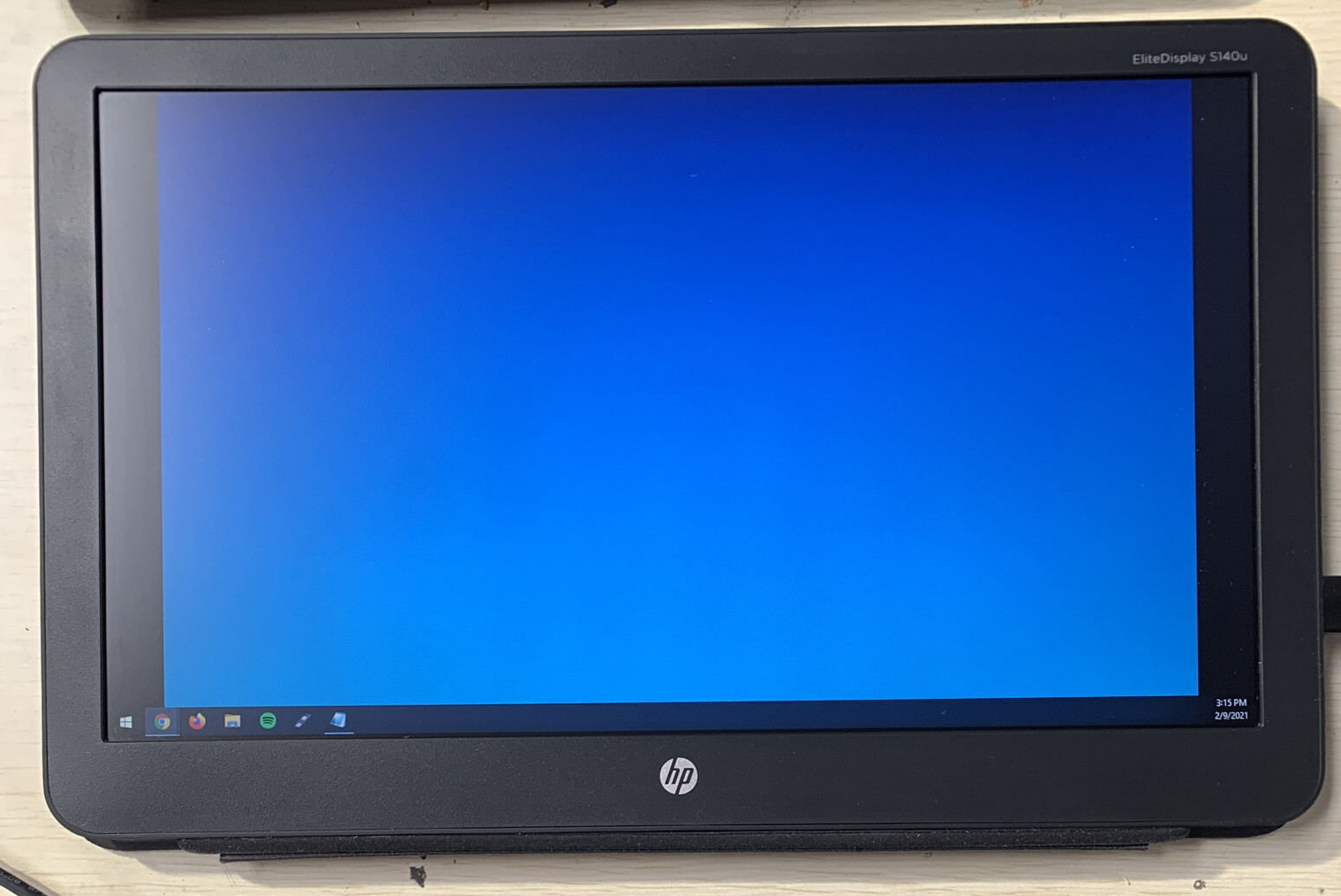 HP EliteDisplay S140u 14in Widescreen LED Backlight Portable Monitor 1600 x 900 HP EliteDisplay S140u 14in Widescreen LED Backlight Portable Monitor 1600 x 900