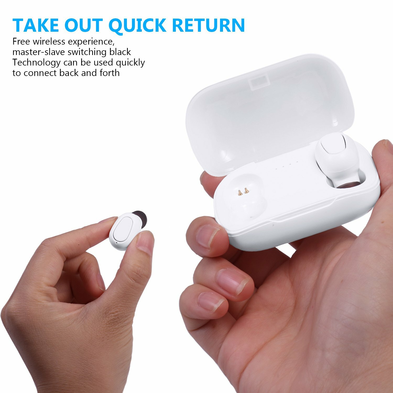 Bluetooth 5.0 Headset TWS Wireless Earphones Mini Stereo Headphones Earbuds Bluetooth 5.0 Headset TWS Wireless Earphones Mini Stereo Headphones Earbuds