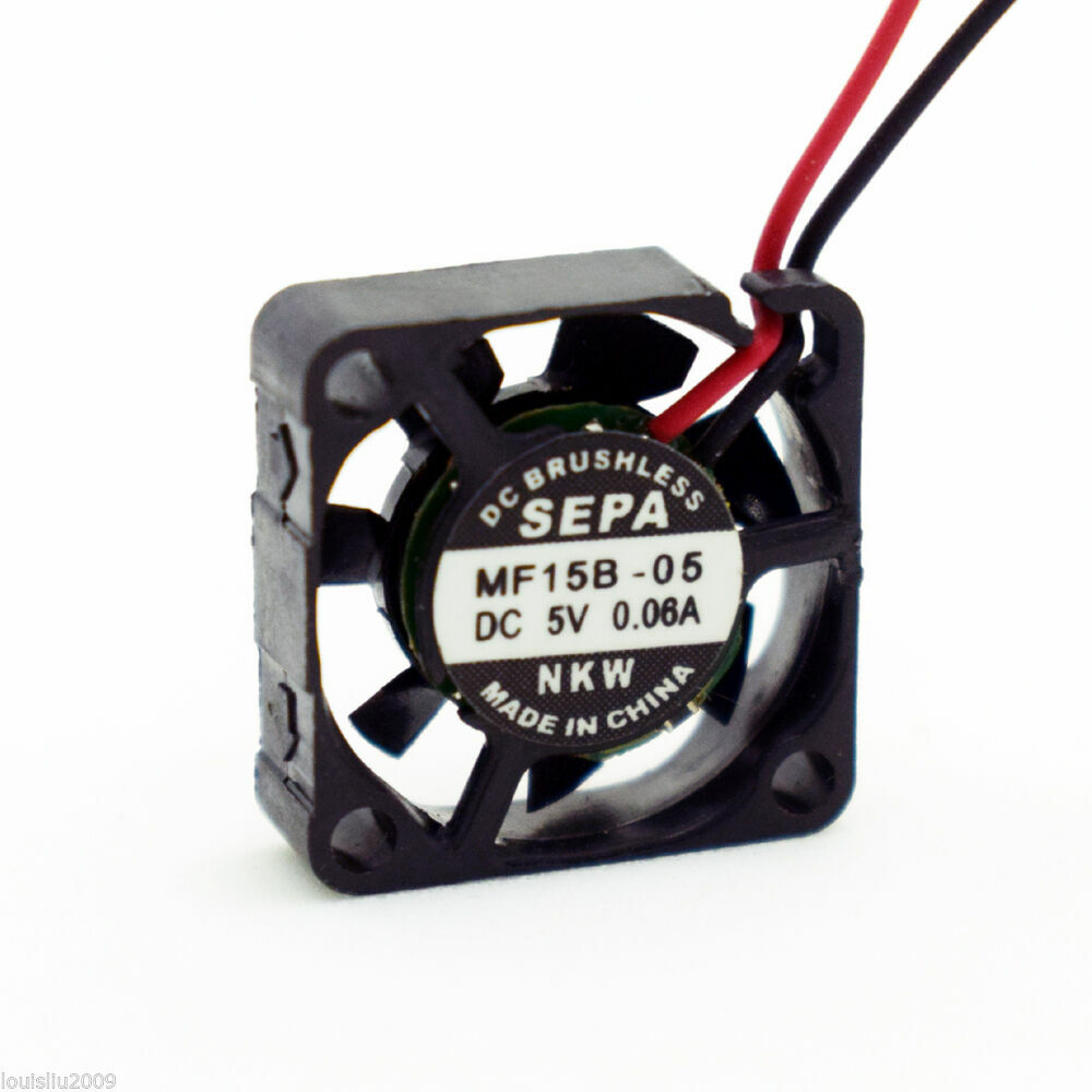1pcs Micro cooling fan SEPA MF15B-05 15x15x5mm 5V 0.06A for Computer Accessories 1pcs Micro cooling fan SEPA MF15B-05 15x15x5mm 5V 0.06A for Computer Accessories
