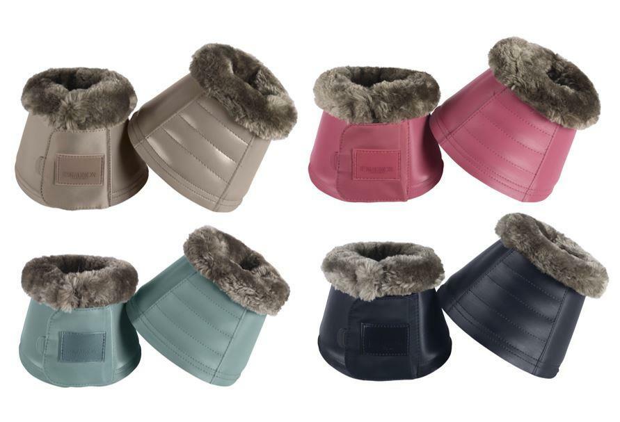 Eskadron Classic Sports Softslate Faux Fur Overreach Bell Boots Eskadron Classic Sports Softslate Faux Fur Overreach Bell Boots