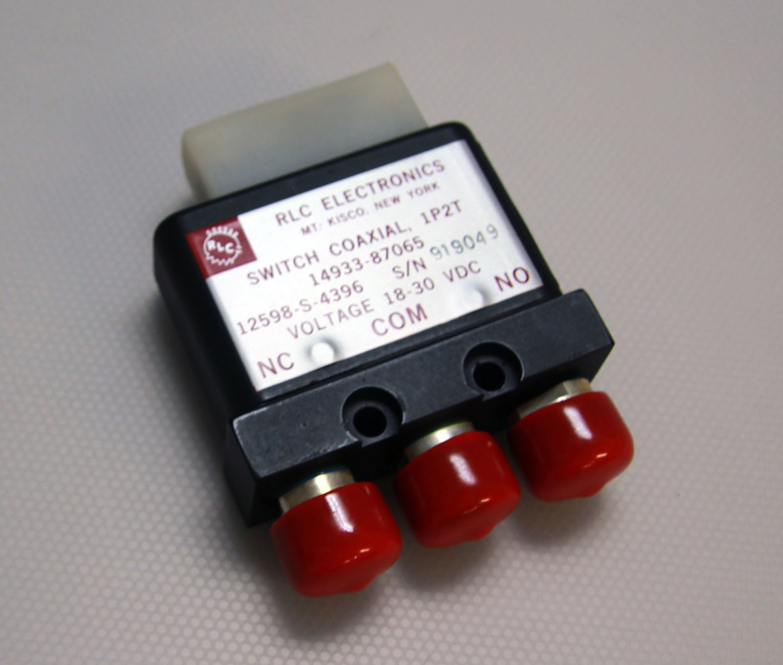 RLC Electronics RF High Frequency Coaxial Switch HN connector RLC Electronics RF High Frequency Coaxial Switch HN connector