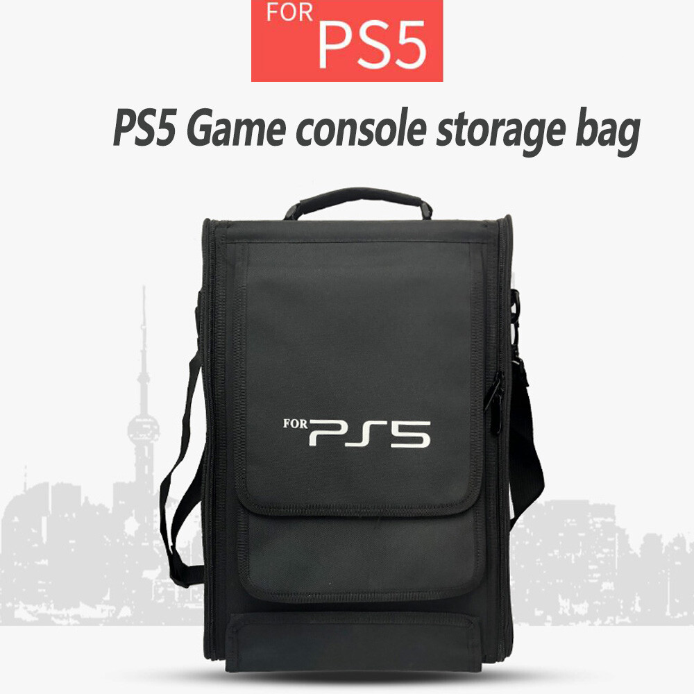 Travel Carrying Case Fit Play Station 5 PS5 Console Game Accessories Storage Bag