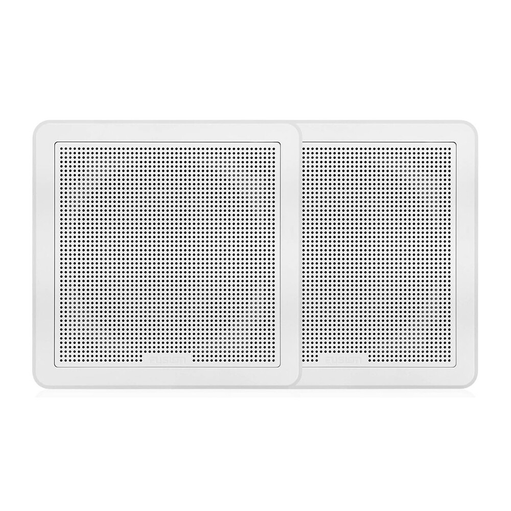 Fusion Electronics 010-02299-10 Fm-F65Sw 6.5″ White Square Flush Mount Speakers