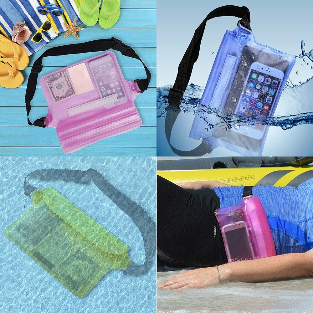 Waterproof Bag Cell Phone Outdoor Water Sports Dry Bag Boating Hiking Kayaking