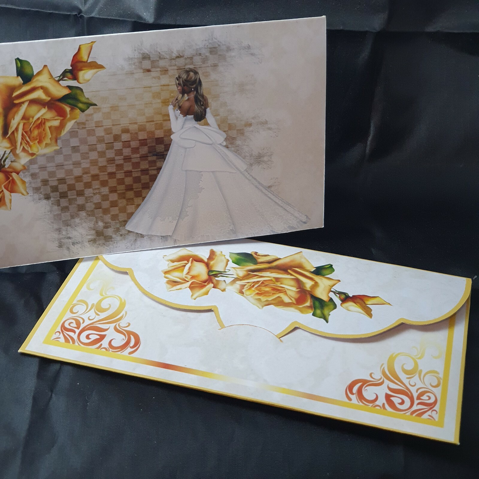 Handmade wedding Gift card,money wallet/Envelope pocket voucher matching card Handmade wedding Gift card,money wallet/Envelope pocket voucher matching card