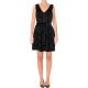 Aqua Womens Black Mini Fit & Flare Party Cocktail Dress S 3394 Aqua Womens Black Mini Fit & Flare Party Cocktail Dress S 3394