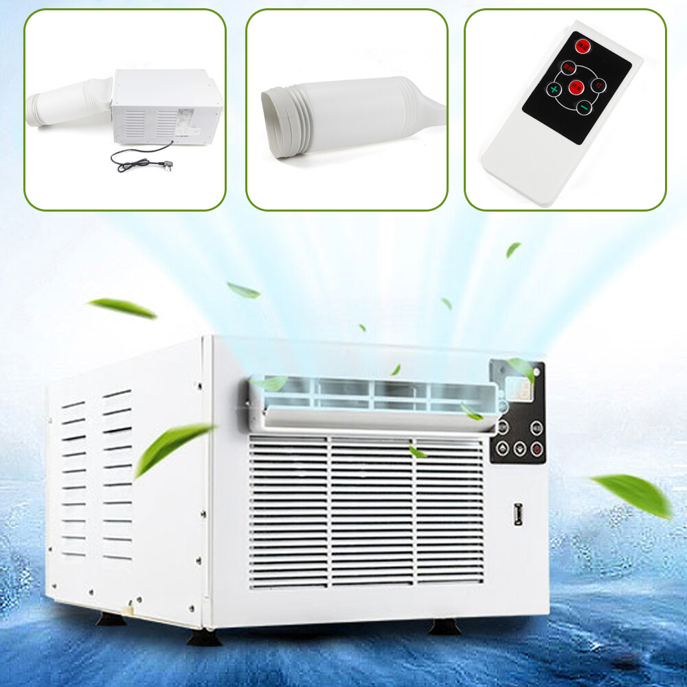 Window Air Conditioner Portable 1100W Wall Cooler Fan Cooling Only Fit Summer AU Window Air Conditioner Portable 1100W Wall Cooler Fan Cooling Only Fit Summer AU