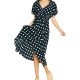 Sanctuary Clothing Womens Polka-Dot Wrap Dress Sanctuary Clothing Womens Polka-Dot Wrap Dress