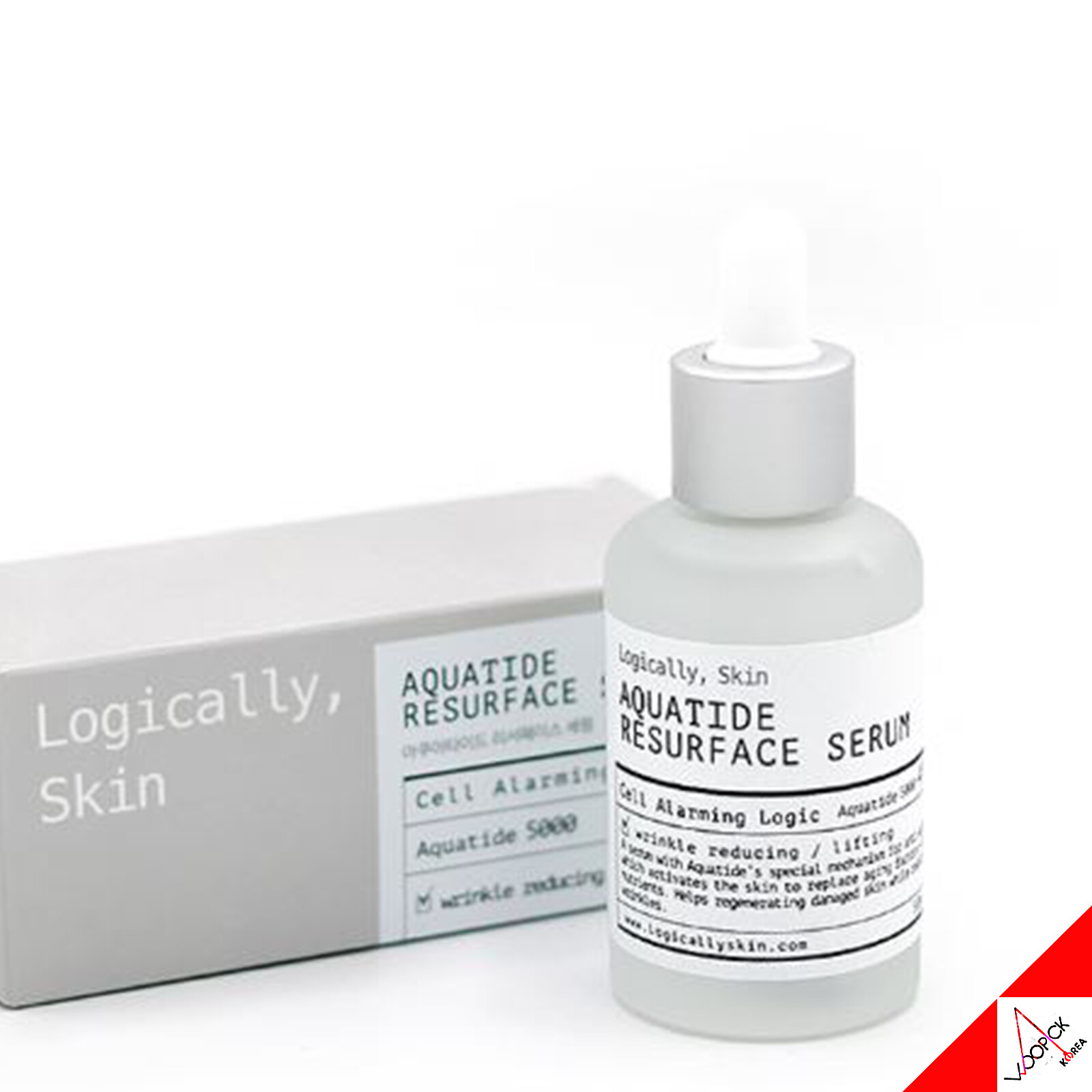 Logically Skin AQUATIDE RESURFACE SERUM-50ml Wrinkle Reducing,Lifting / K-beauty Logically Skin AQUATIDE RESURFACE SERUM-50ml Wrinkle Reducing,Lifting / K-beauty