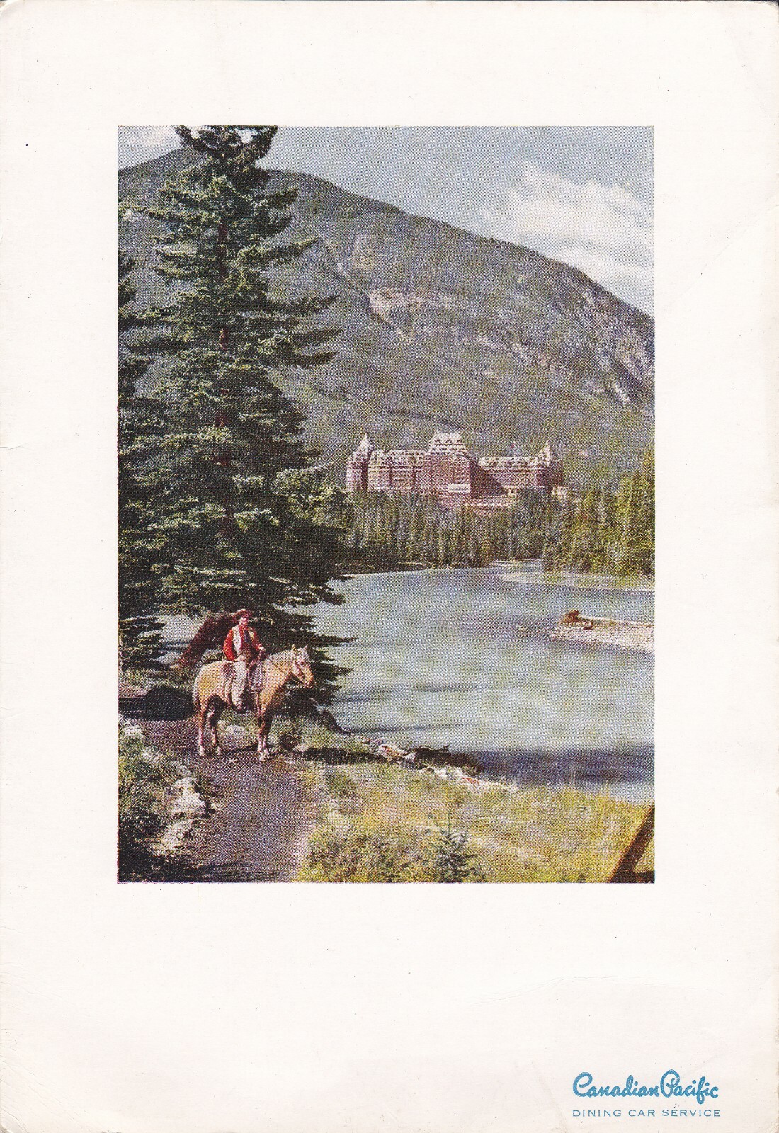 Canadian Pacific Dining Car Services -Breakfast Menu – Circa 1952 Canadian Pacific Dining Car Services -Breakfast Menu – Circa 1952