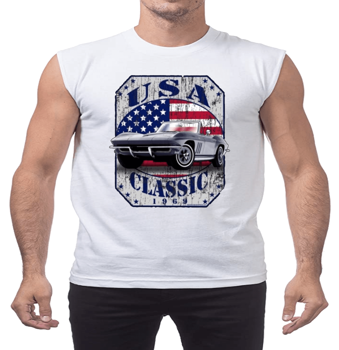Sale: Men’s 5XL – Sleeveless Shirt Muscle Tee Classic Car T-shirt Clothing Sale: Men’s 5XL – Sleeveless Shirt Muscle Tee Classic Car T-shirt Clothing