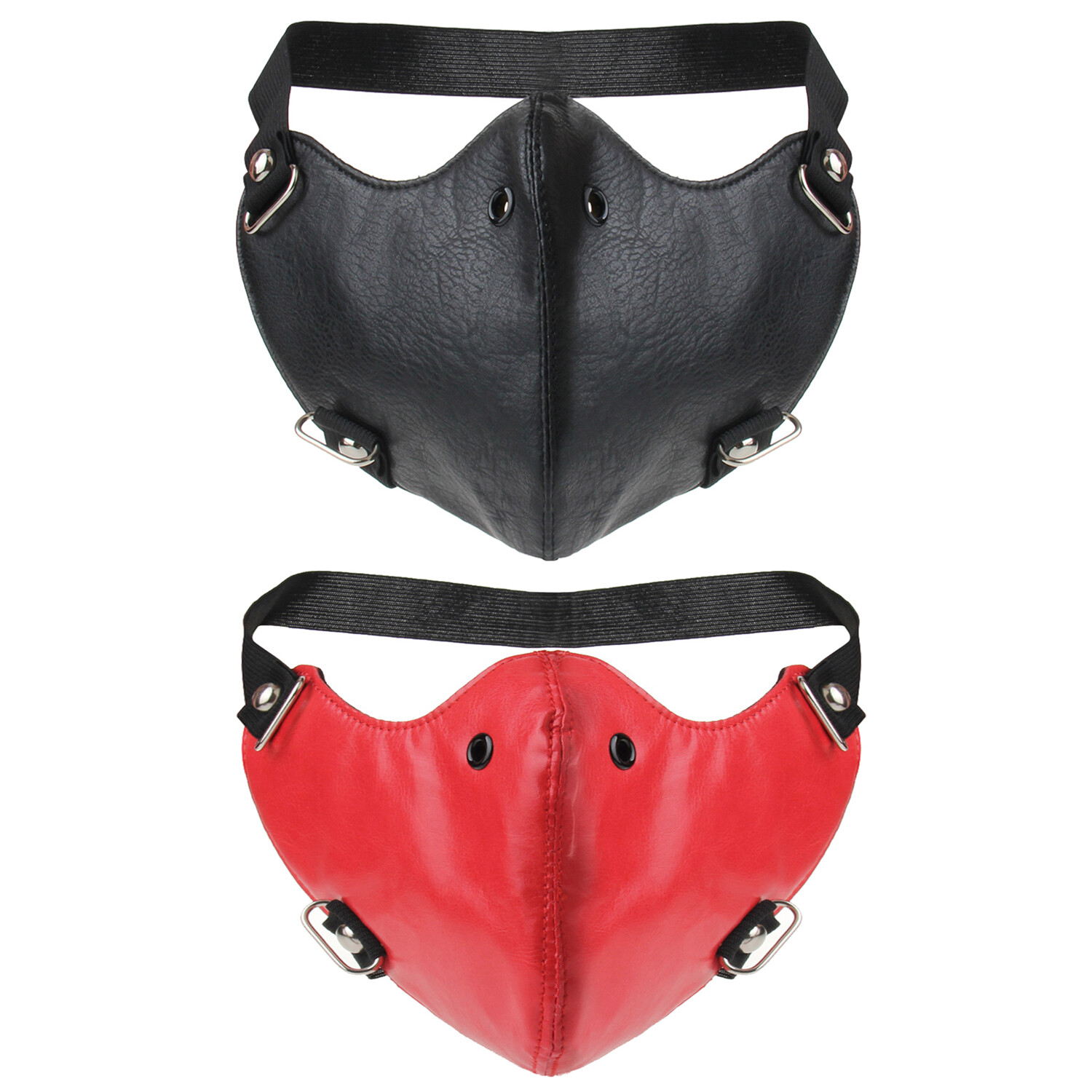 Outdoor Sports Biker Motorcycle Leather Anti-Dust Half Face Mouth Shield Guard Outdoor Sports Biker Motorcycle Leather Anti-Dust Half Face Mouth Shield Guard