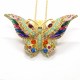 Hot Mixed Color Bling Butterfly Crystal Jewelry Fashion Pendant Women Necklace Hot Mixed Color Bling Butterfly Crystal Jewelry Fashion Pendant Women Necklace
