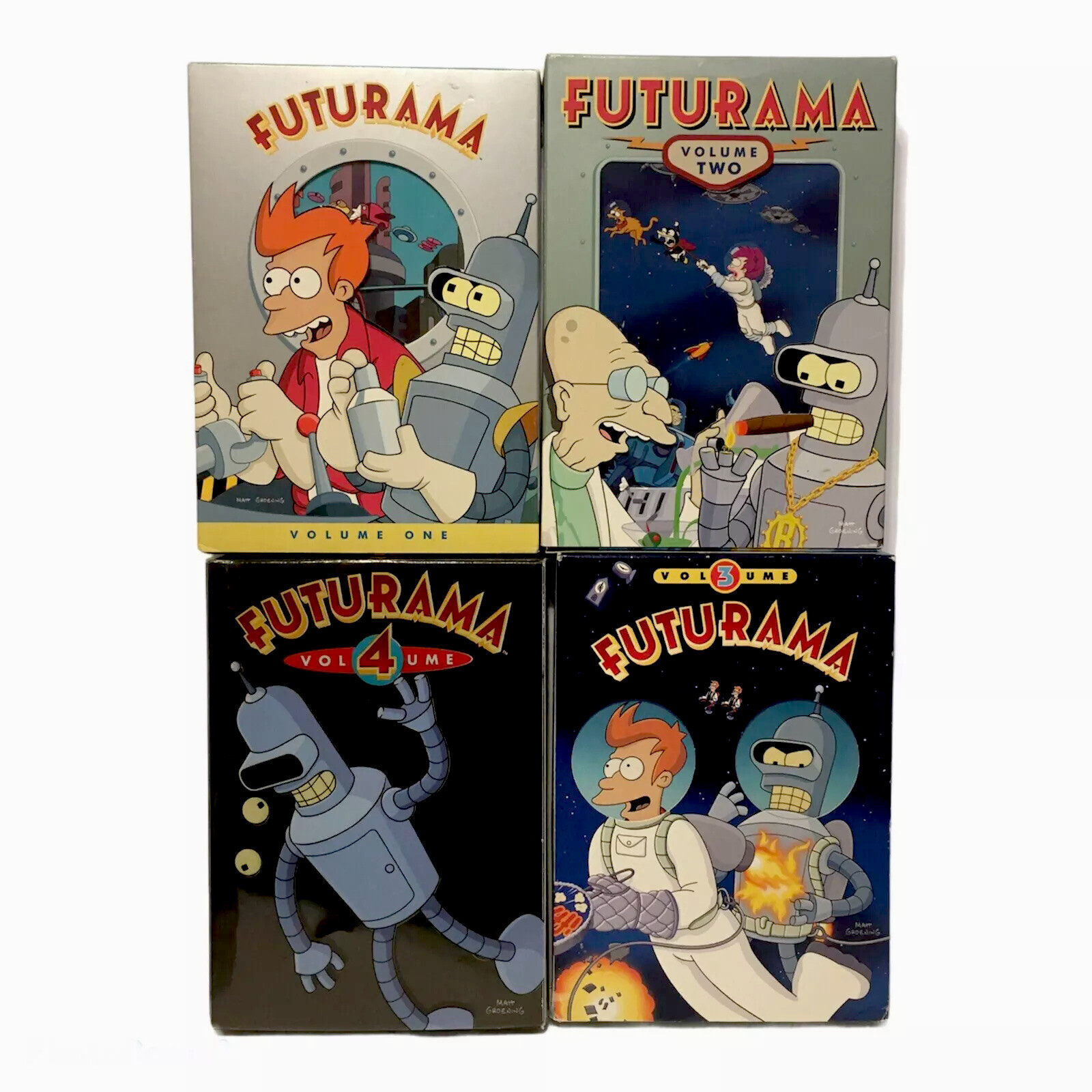 Matt Groening’s Futurama TV Series DVD Vol. 1-4 Volume 1, 2, 3, 4 Seasons Matt Groening’s Futurama TV Series DVD Vol. 1-4 Volume 1, 2, 3, 4 Seasons