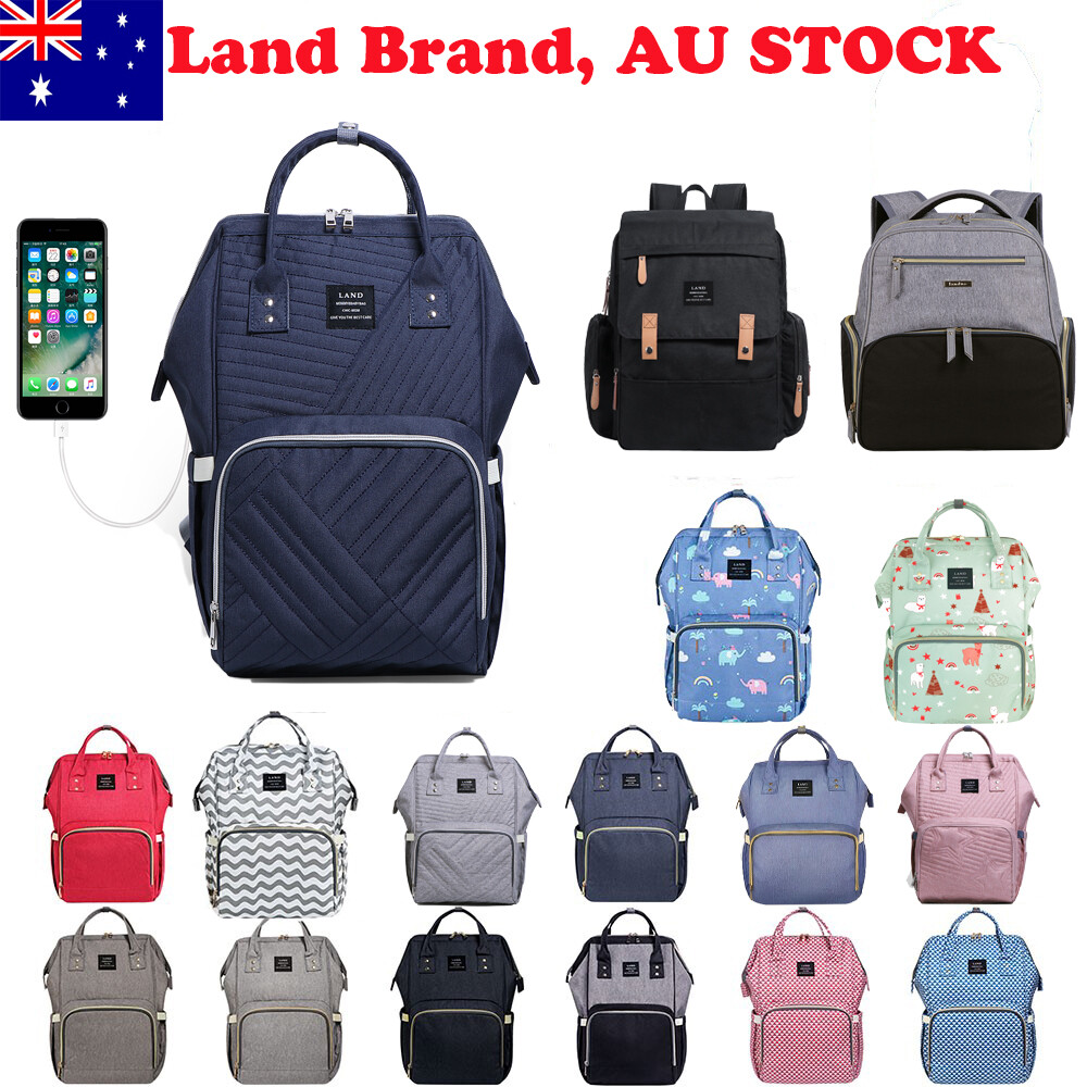 Multifunctional GENUINE LAND Large Baby Diaper Backpack Mummy Nappy Changing Bag Multifunctional GENUINE LAND Large Baby Diaper Backpack Mummy Nappy Changing Bag