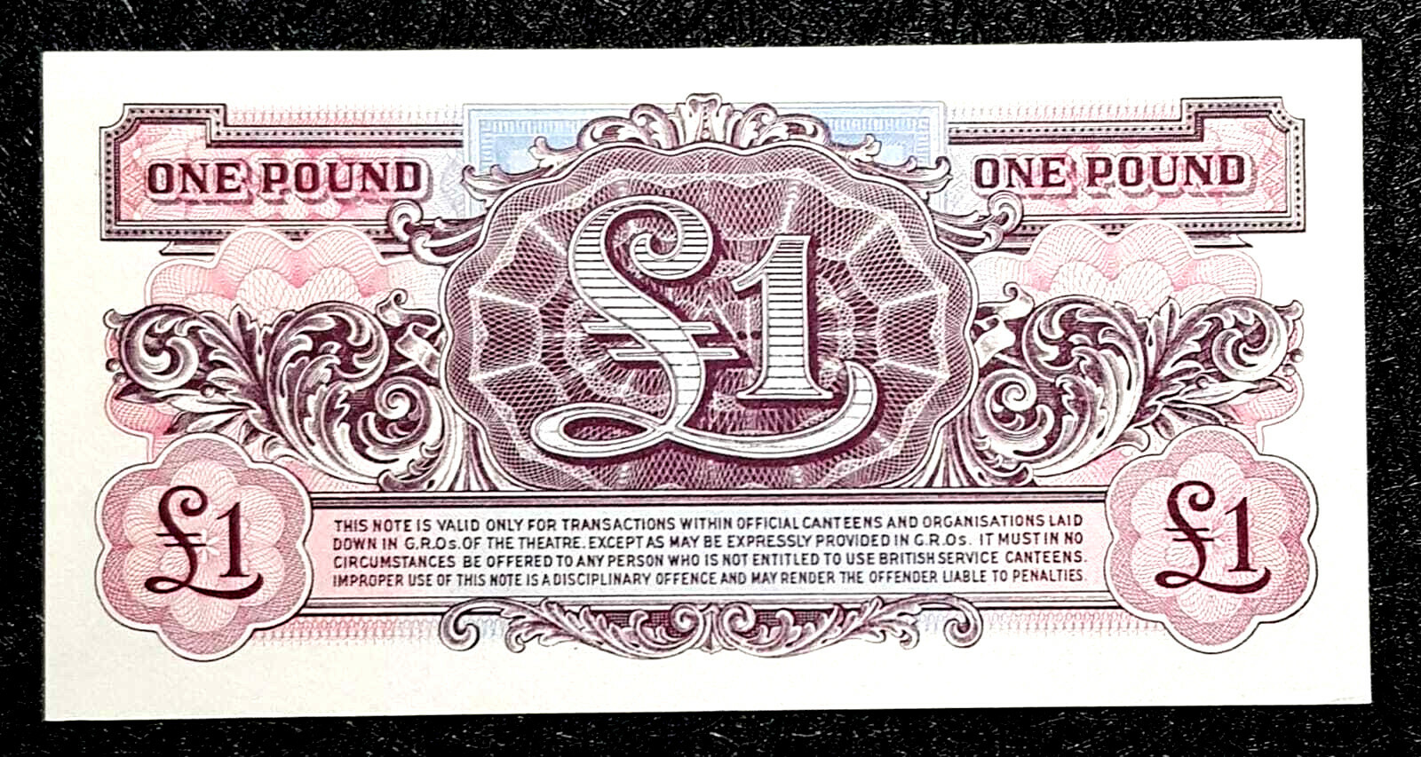 British Armed Forces Special Voucher 1 Pound, UNC 1pc (+FREE 1 Banknote) #D6390 British Armed Forces Special Voucher 1 Pound, UNC 1pc (+FREE 1 Banknote) #D6390
