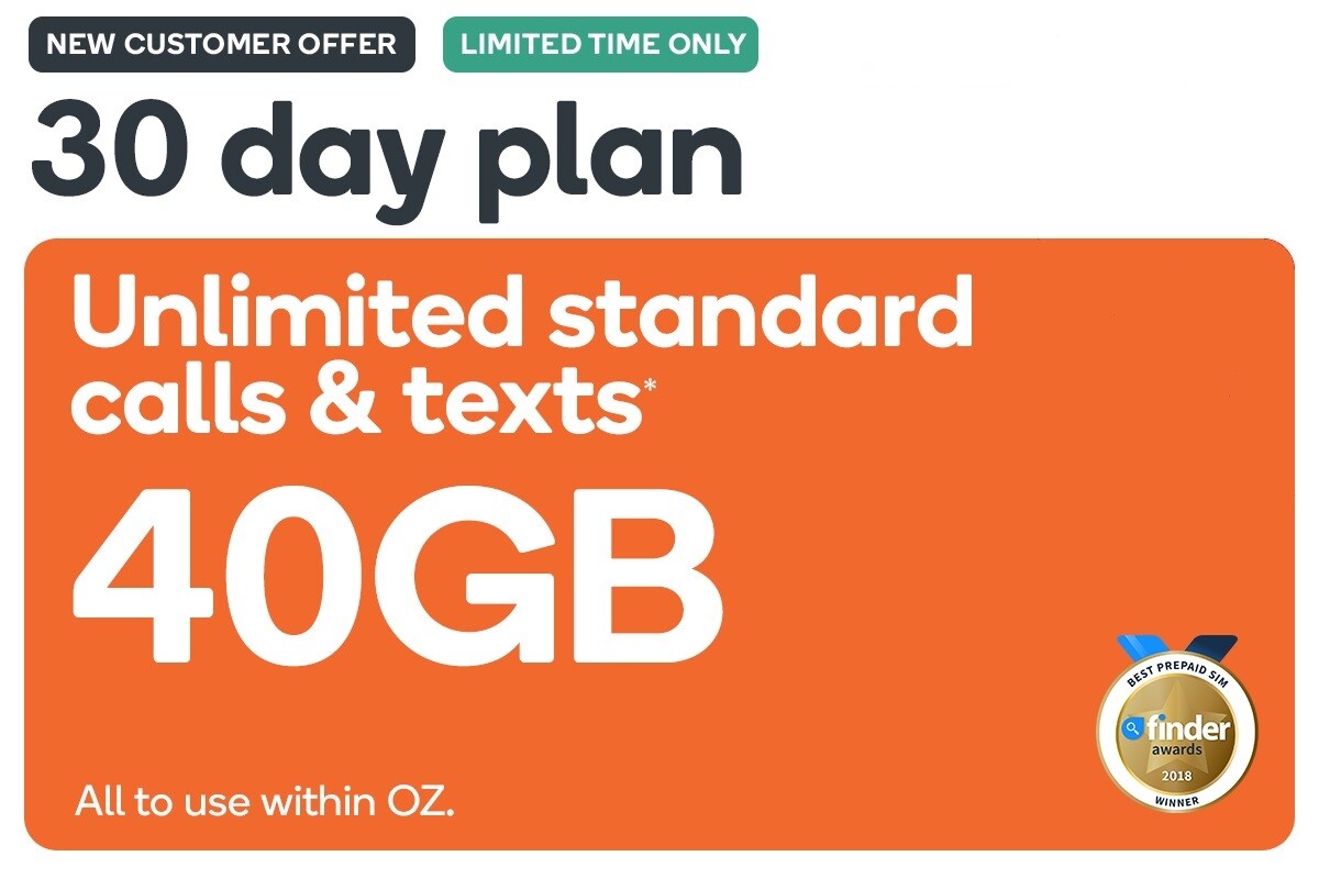 Kogan Mobile SIM Card & Prepaid Voucher XL 30 Days | 40GB | NEW CUSTOMERS ONLY! Kogan Mobile SIM Card & Prepaid Voucher XL 30 Days | 40GB | NEW CUSTOMERS ONLY!