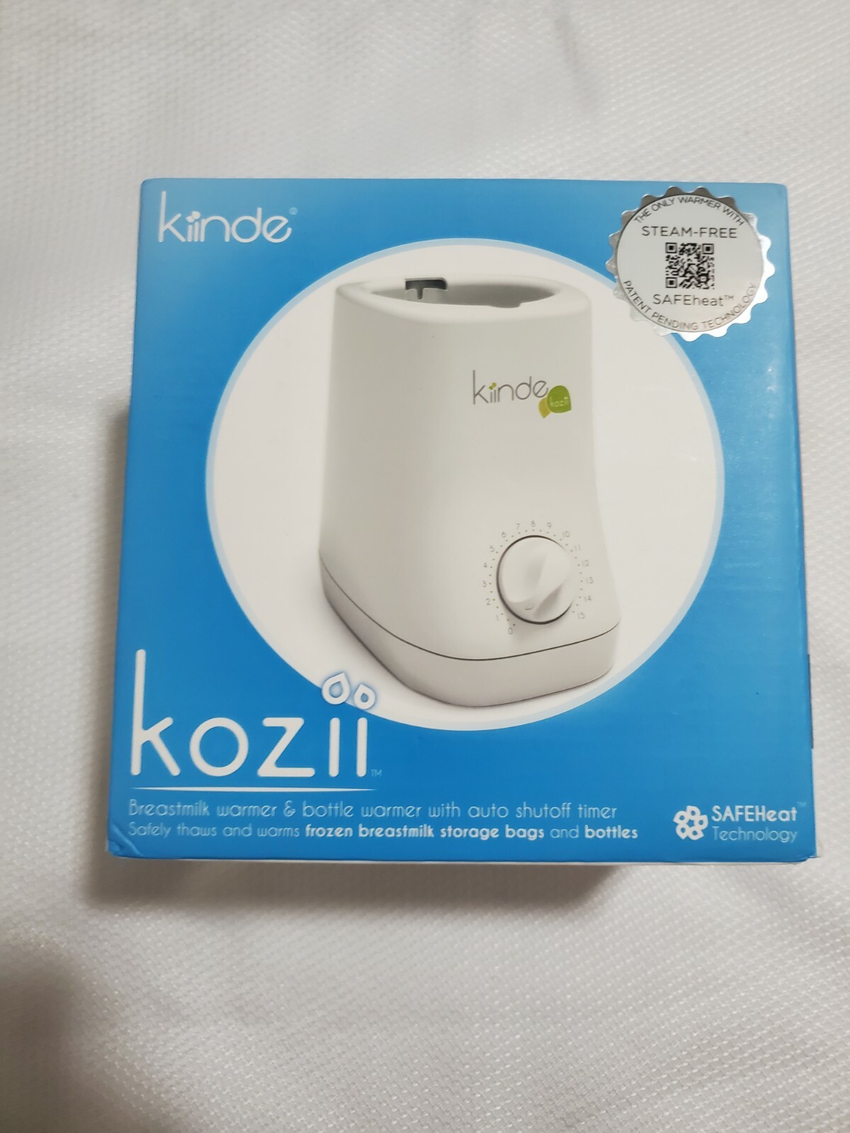New & Sealed! Kiinde Kozii Baby Bottle Warmer and Breast Milk Warmer – NIB! F14 New & Sealed! Kiinde Kozii Baby Bottle Warmer and Breast Milk Warmer – NIB! F14