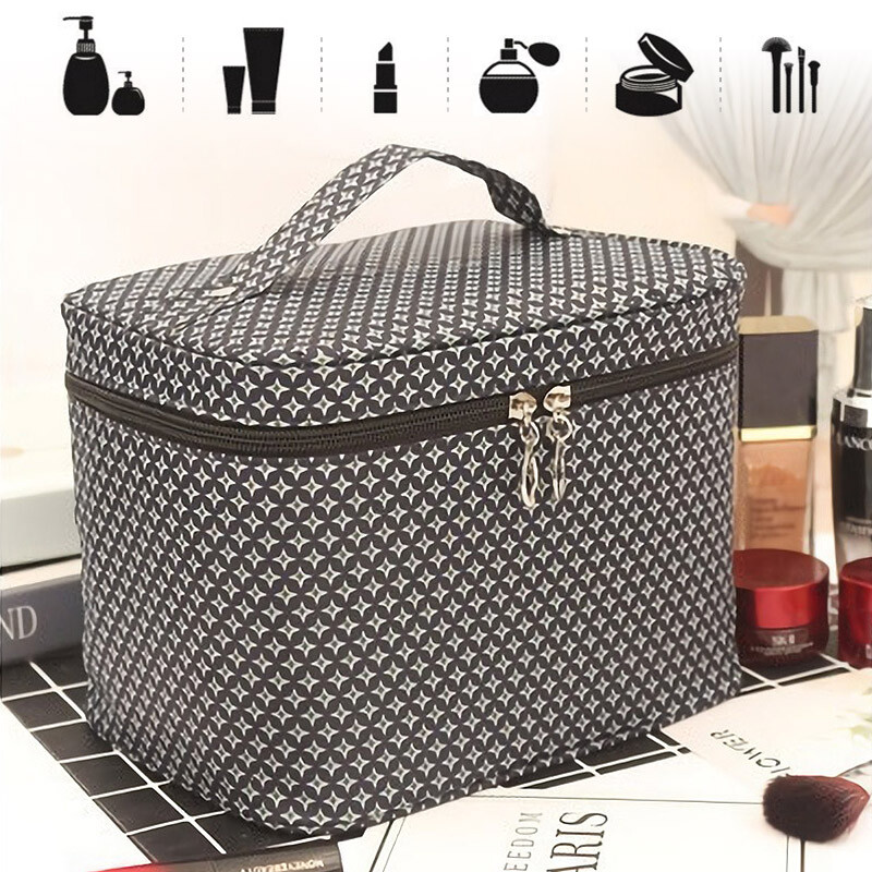 Large Capacity Make-Up Bags Vanity Case Box Cosmetic Nail Tech Storage Beauty Large Capacity Make-Up Bags Vanity Case Box Cosmetic Nail Tech Storage Beauty