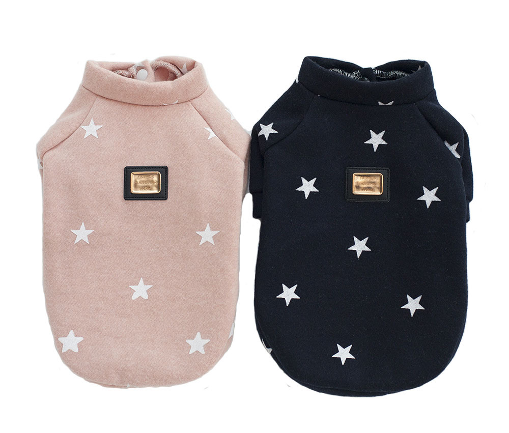 2018 Winter Warm Dog Clothes Classic Star Pet Shirt For Puppy Small medium Dog 2018 Winter Warm Dog Clothes Classic Star Pet Shirt For Puppy Small medium Dog