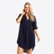 NEW The Hamptons Shirt Dress Navy Women’s by Deshabille NEW The Hamptons Shirt Dress Navy Women’s by Deshabille