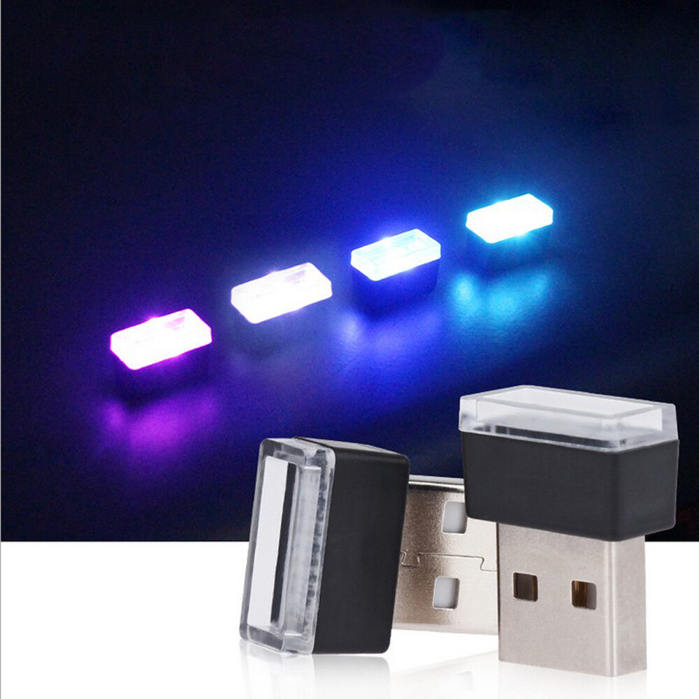 1Pc Universal Mini USB LED Car Interior Light Neon Ambient Lamp 5V Accessories 1Pc Universal Mini USB LED Car Interior Light Neon Ambient Lamp 5V Accessories