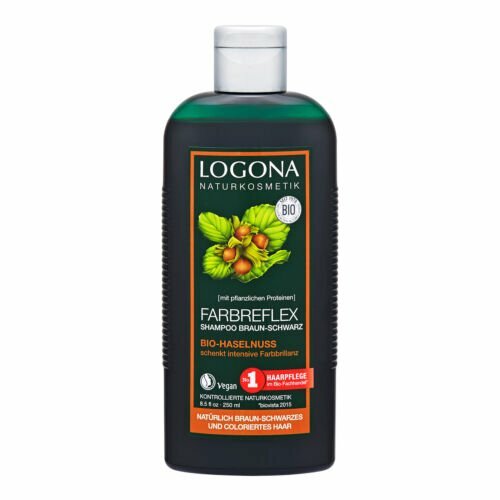 LOGONA Hazelnut Color Care Shampoo Brown Black Hair 8.5oz,250ml Mild NEW LOGONA Hazelnut Color Care Shampoo Brown Black Hair 8.5oz,250ml Mild NEW