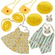 2 Sets Rabbit Clothes Set Creative Breathable Bunny Leash Hat 2 Sets Rabbit Clothes Set Creative Breathable Bunny Leash Hat