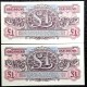British Armed Forces Special Voucher 1 Pound, UNC 2pc (+FREE 1 Banknote) #D6391 British Armed Forces Special Voucher 1 Pound, UNC 2pc (+FREE 1 Banknote) #D6391