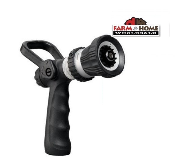 Fireman’s Spray Hose Nozzle Adjustable Garden Lawn Washing High Pressure ~ New