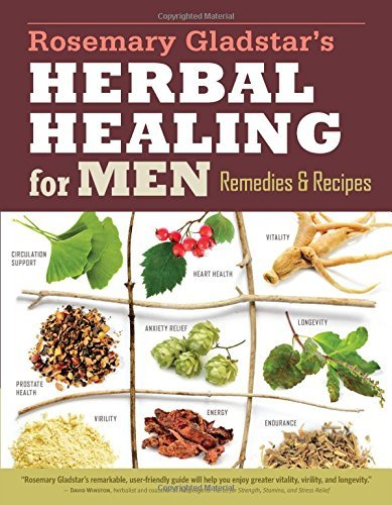 Gladstar, Rosemary-Herbs For Men`S Health BOOK NEW