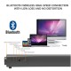 Bluetooth Speaker Enhanced Bass Wired Computer Stereo for PC Tablets Desktop Bluetooth Speaker Enhanced Bass Wired Computer Stereo for PC Tablets Desktop
